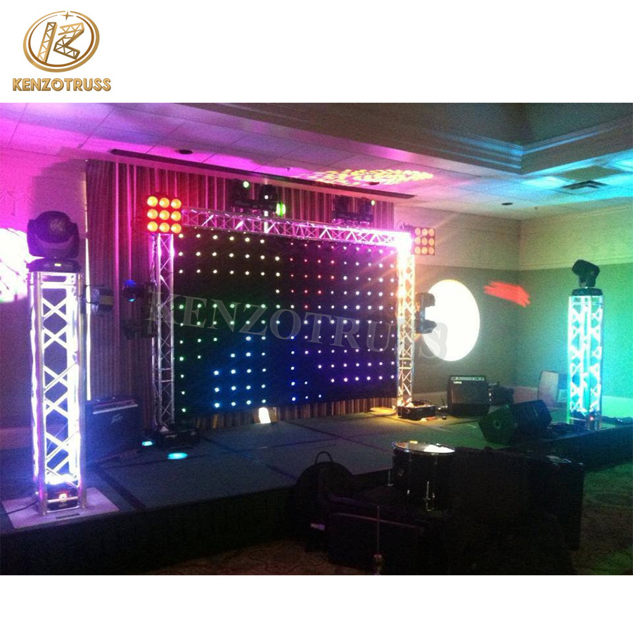 Cheap aluminum dj lighting truss booth truss for sale