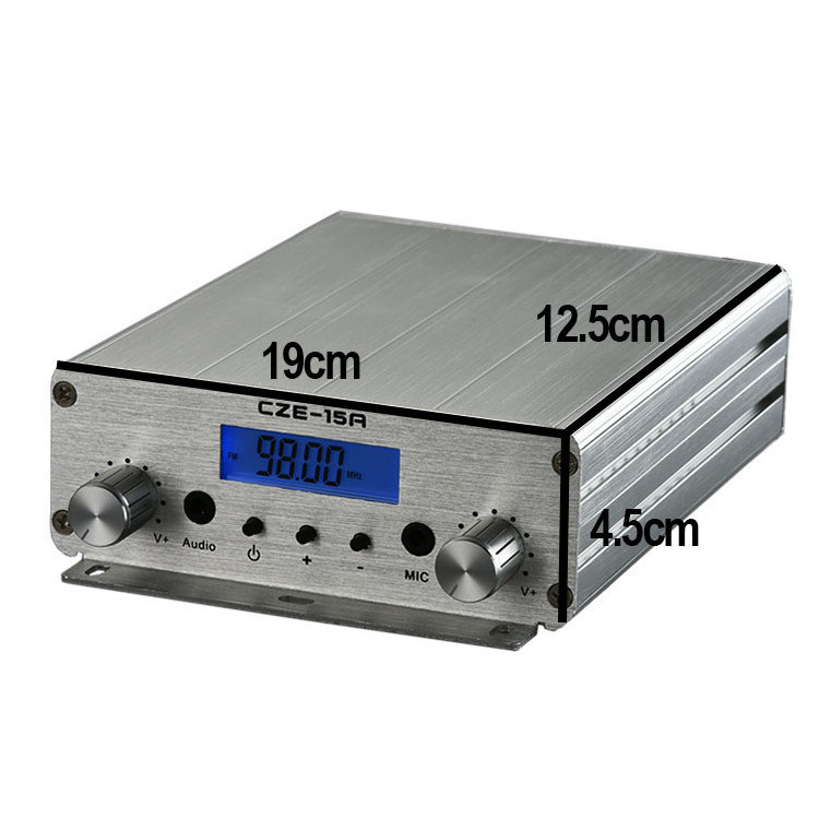 Direct Sales Stereo Long Range Small Output Radio Station Fm Transmitter Fm Stereo Pll Broadcast Transmitter