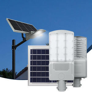 2 years warranty IP65 waterproof aluminum 100W 200W solar street lights split type