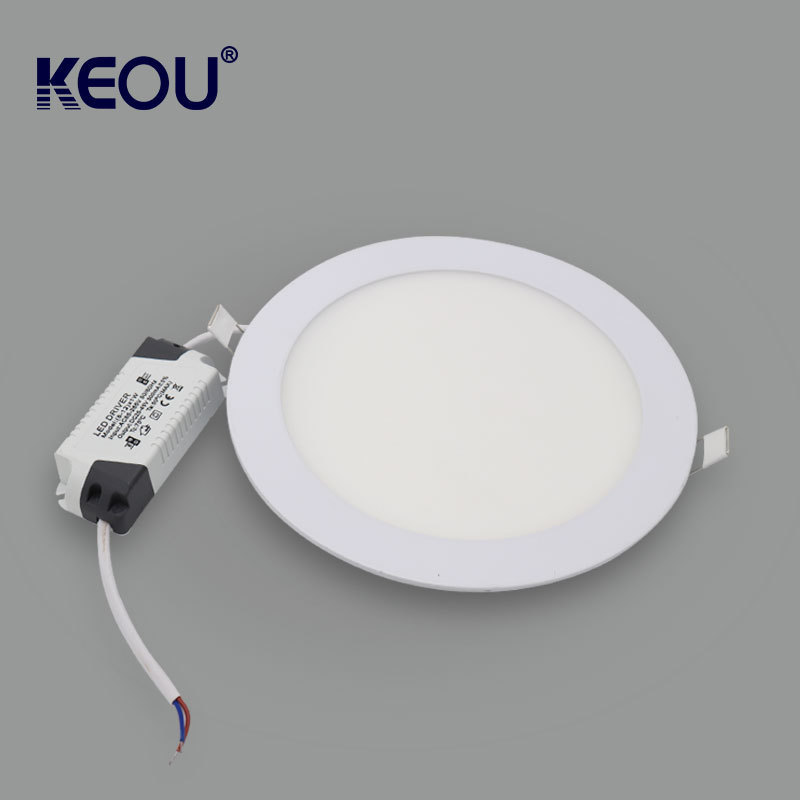 24W Square Bright LED Recessed Ceiling Panel DownLight Bulb Lamp Cool White