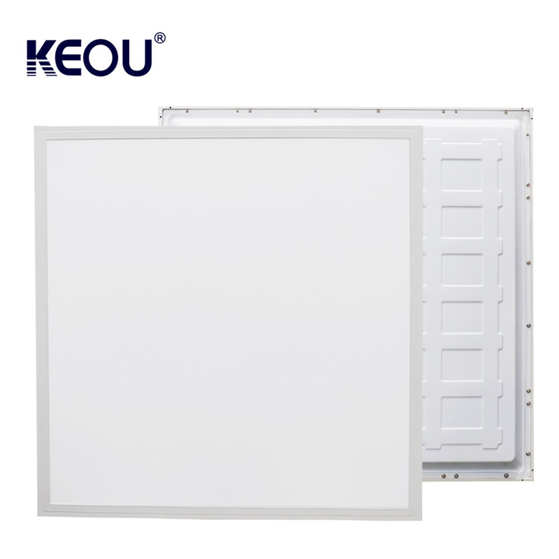 Super bright Frontal light embedded led 600x600 ceiling panel light 40w led flat lamp with PC aluminum PMMA