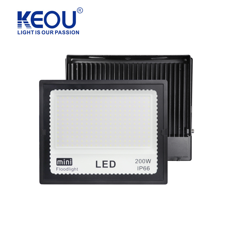 KEOU Factory IP66 waterproof aluminum 10W 20W 30W 50W 100W 150W 200W reflector led