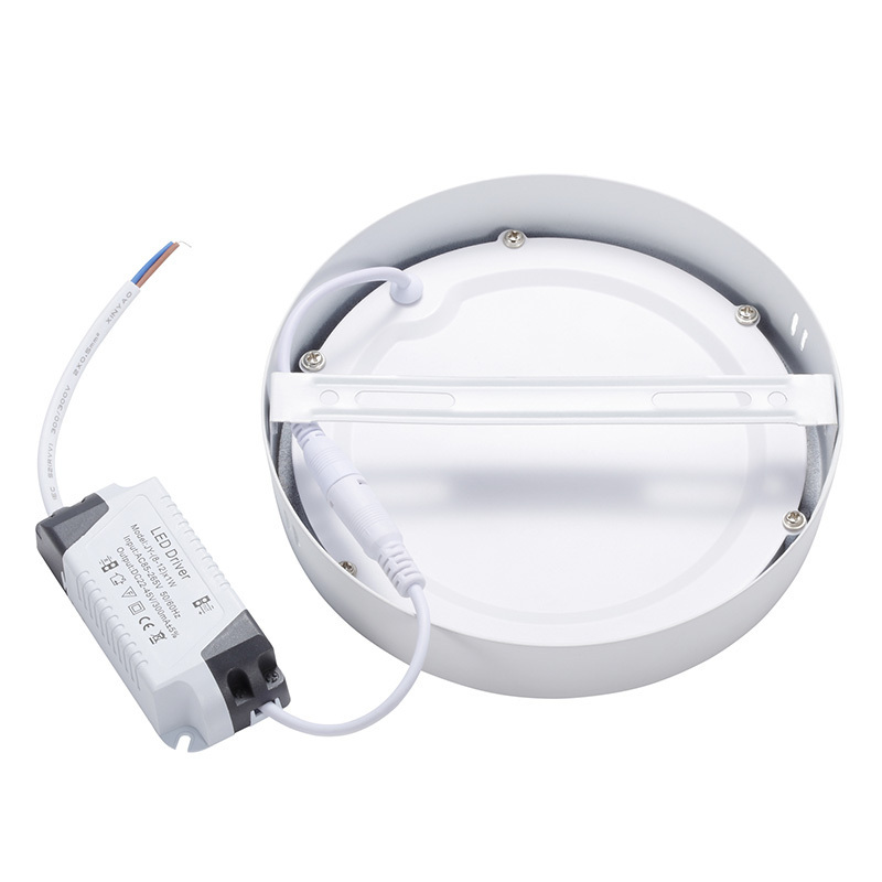 KEOU factory price indoor lighting Ip44 18 watt lamp aluminum CE RoHs 18w round led panel light ceiling