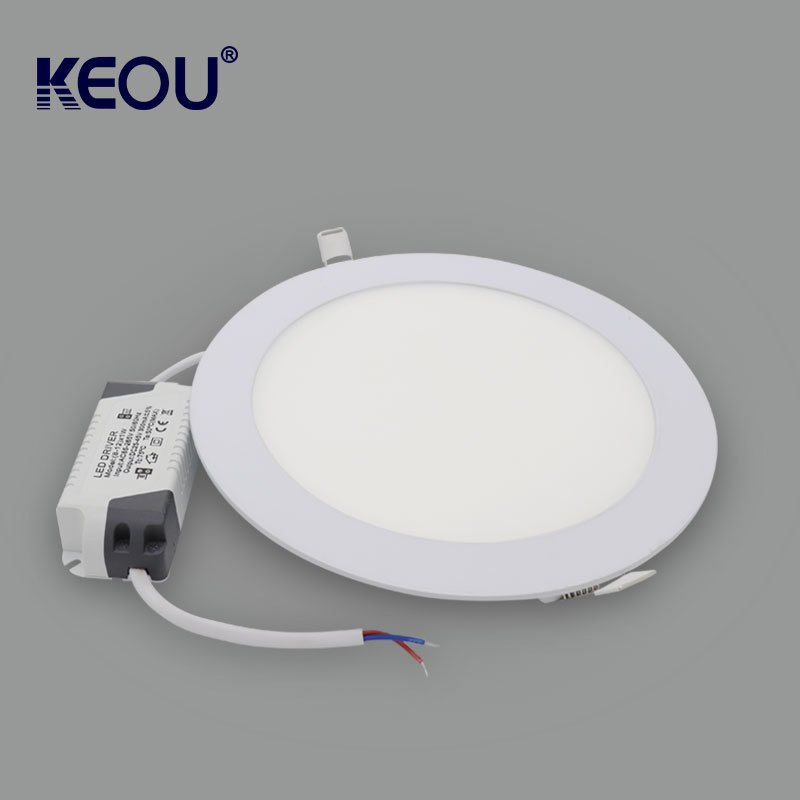 24W Square Bright LED Recessed Ceiling Panel DownLight Bulb Lamp Cool White