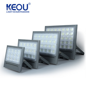 KEOU Led Flood Lights Slim Portable Smd 2835 Floodlight Ip65 Waterproof Led Flood Garden Flood Lights