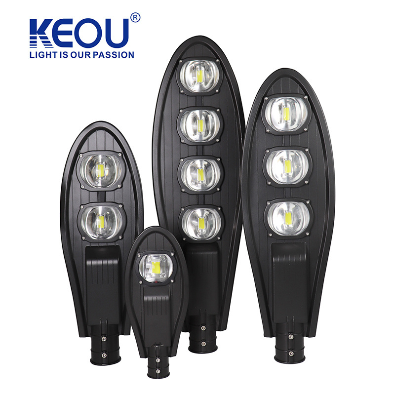 KEOU High Brightness lightning protection IP66 waterproof aluminum casting 50W 100W 150W 200W 250W street lights