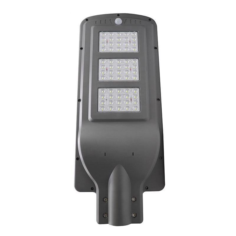 ip65 aluminum housing shell motion smart lamp 60 watts integrated all in one solar street light 20w 60 w