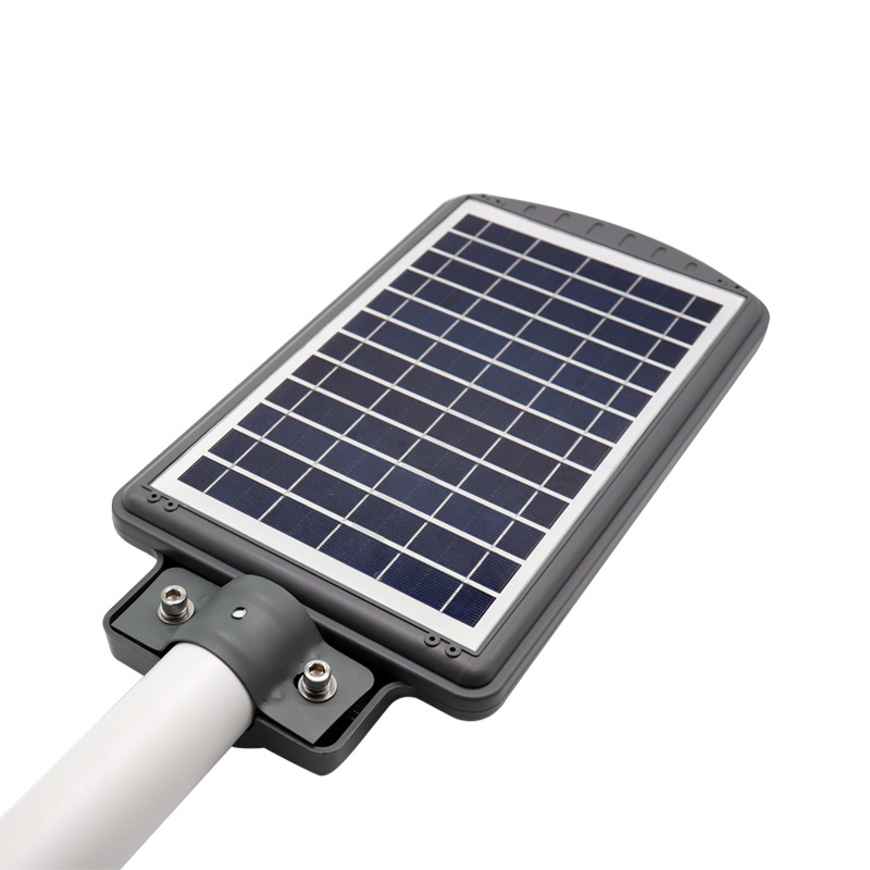 ip65 aluminum housing shell motion smart lamp 60 watts integrated all in one solar street light 20w 60 w