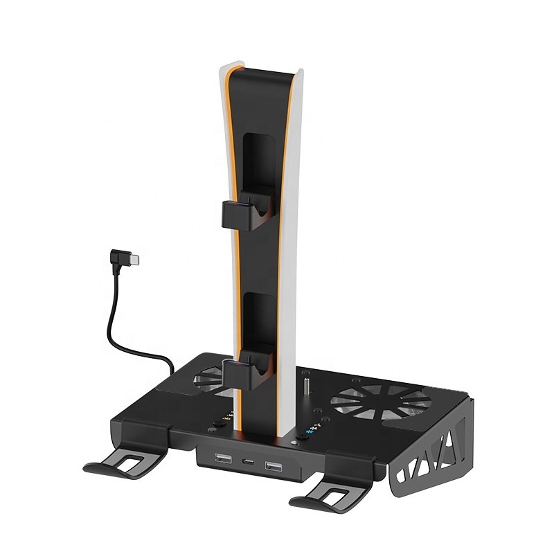 Wall Mount For PS5 SLIM Cooling Base For VR Headset Storage Hanger Cooler Stand HBP-545