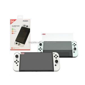 TNS-1156 Two Piece Pack For Switch Oled Anti-fingerprint Screen Protectors For Switch OLED Console Screen Protector Film