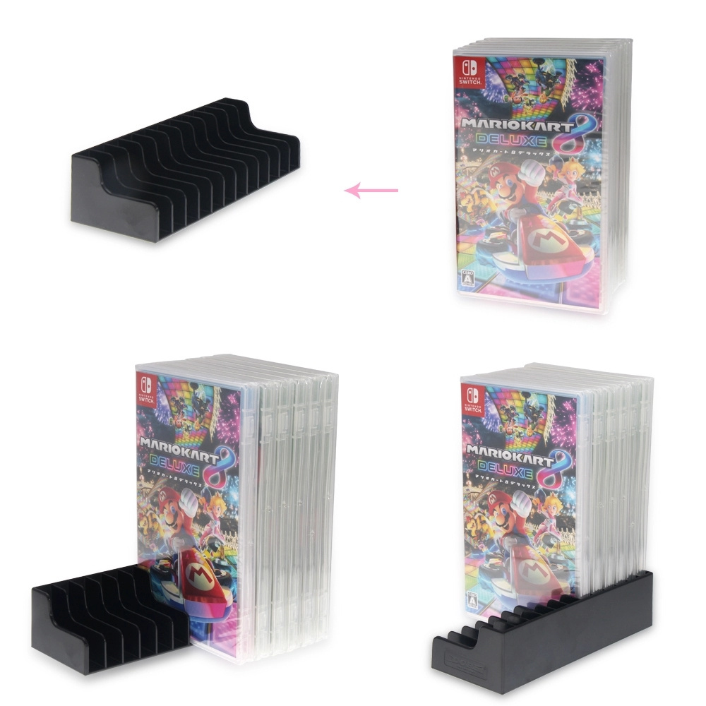 DOBE TNS-857 Card Holder For Nintend Switch Game CD Discs Card For N-Switch Game Card Storage Stand