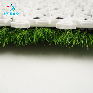 Kepao Wholesale Price Colourful Artificial Grass Hybrid Grass Turf Shock Pad For Artificial Grass