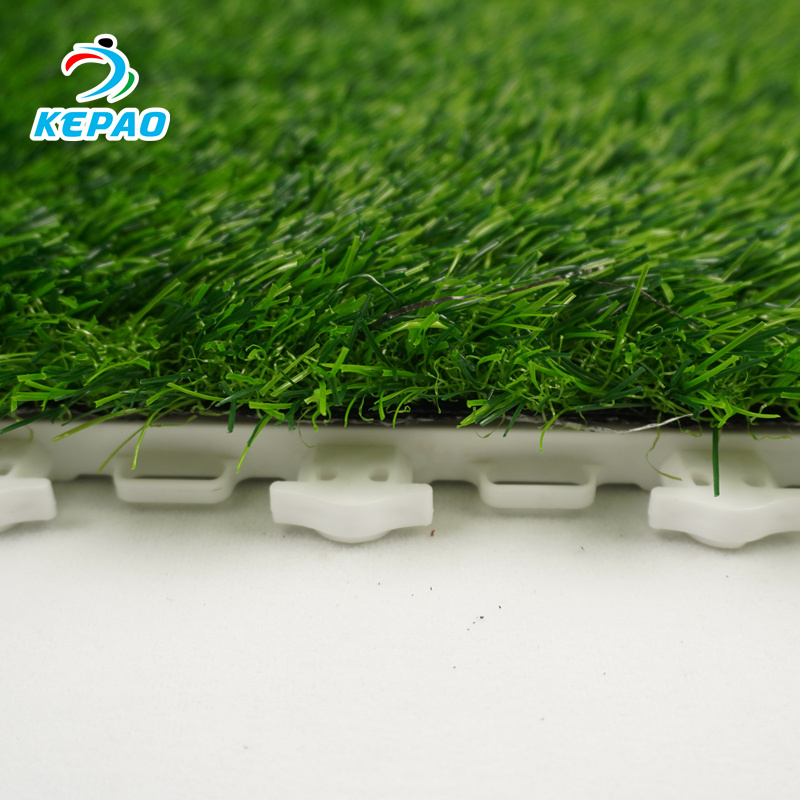 Kepao Wholesale Price Colourful Artificial Grass Hybrid Grass Turf Shock Pad For Artificial Grass