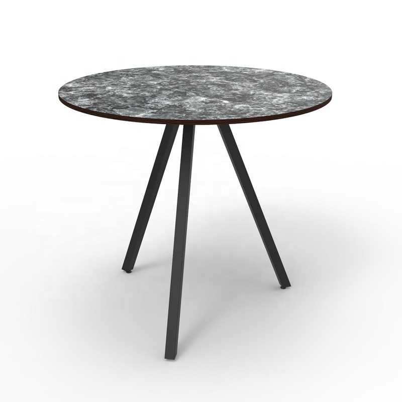 10mm 12mm Marble Concrete Cement Granite Round Square Oblong Shape Tabletop Desk Phenolic HPL Compact Laminate Board