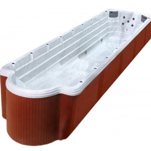 10m Acrylic and Fiberglass Swimming Pool Outdoor Endless Swim Spa Hot Tubs Bathtubs Whirlpools