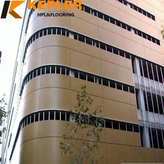 Kepler anti-UV fireproof and waterproof exterior decorative hpl wall panels