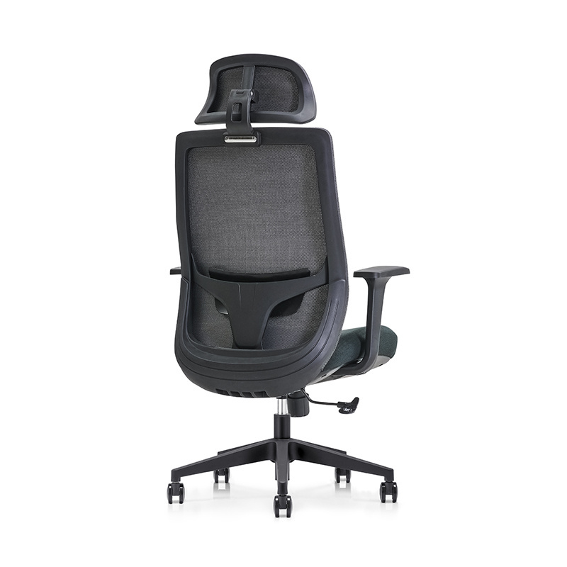 high back mesh office seating height adjustable ergonomic computer mesh chair for office