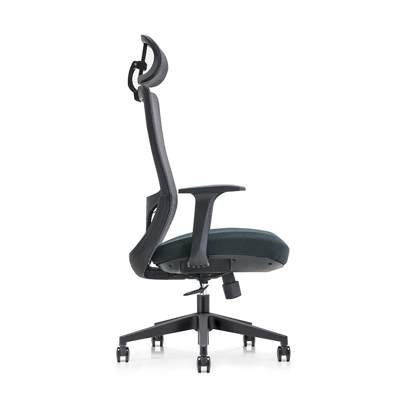 high back mesh office seating height adjustable ergonomic computer mesh chair for office