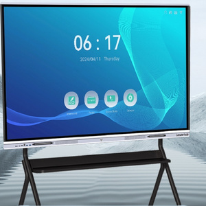 Leaderhub 65 75 86 Inch Smart board Interactive Classroomk 4k Led Pen/Finger Multi Touch Smart board TV For Classroom School