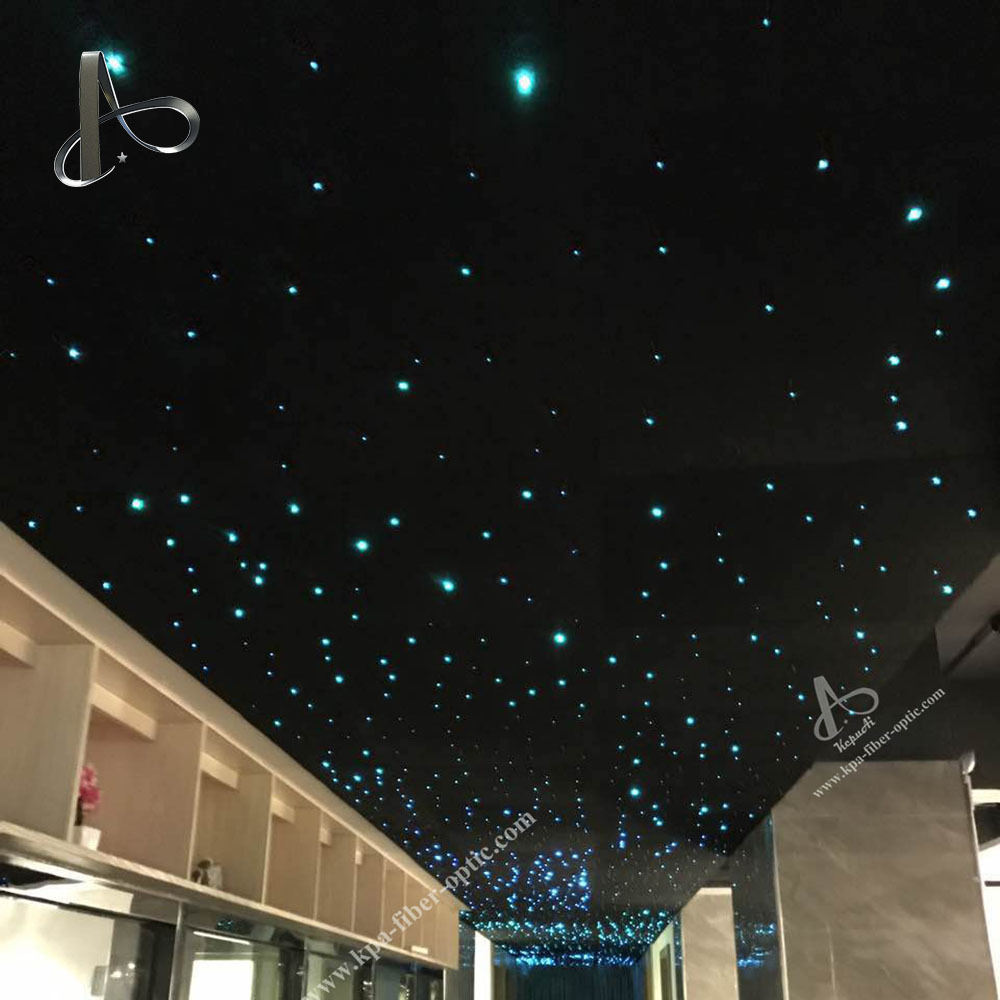 Semifinished restaurant acoustic panel fiber optic star ceiling