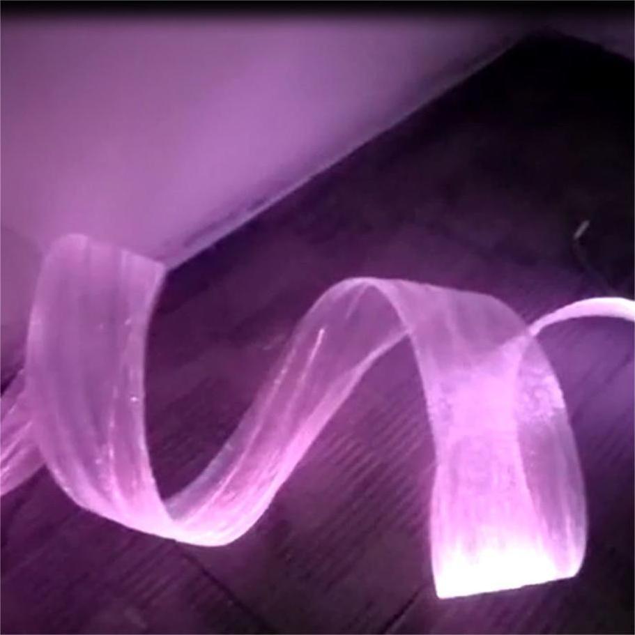 2023 KEPUAI LED Fiber Optic Mesh Lighting for Tree Decor Fiber Optic Flexible Mesh for Outdoor