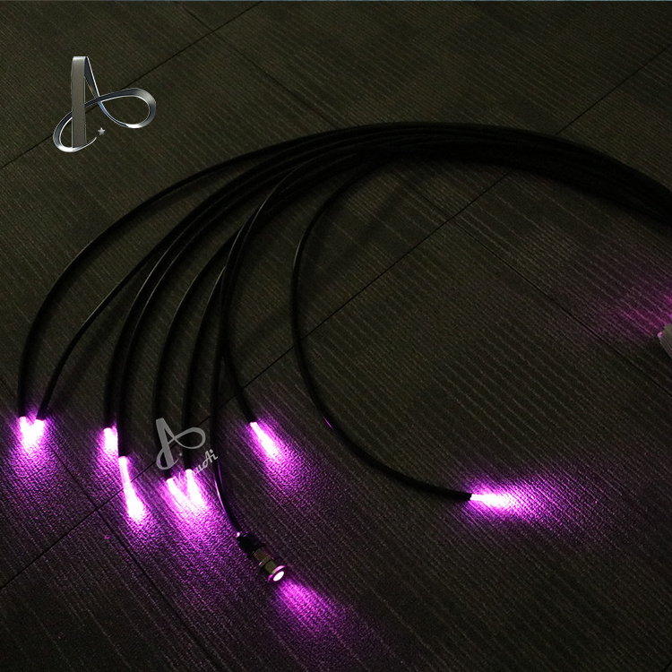 Outdoor LED Fiber Optic Lighting Engine for Swimming Pool Exquisite Exterior Fiber Optic Lighting