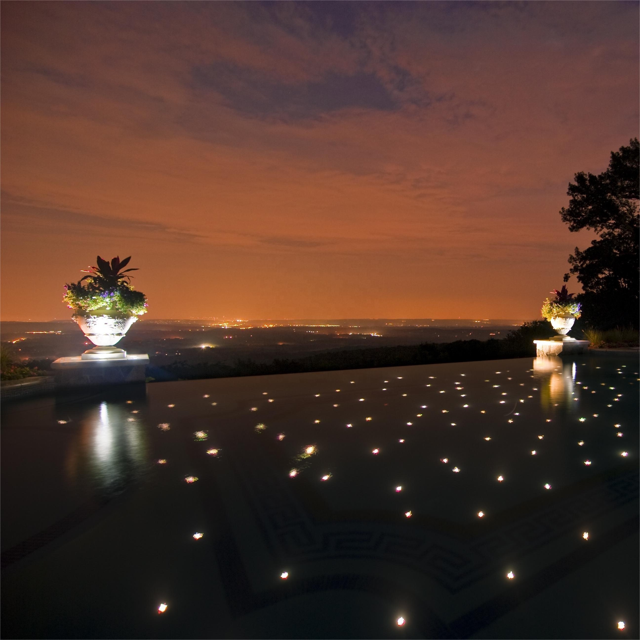 2023 KEPUAI RGB Fibre Optic Swimming Pool Star Lights Underwater Starry Pool Light with Shooting Star