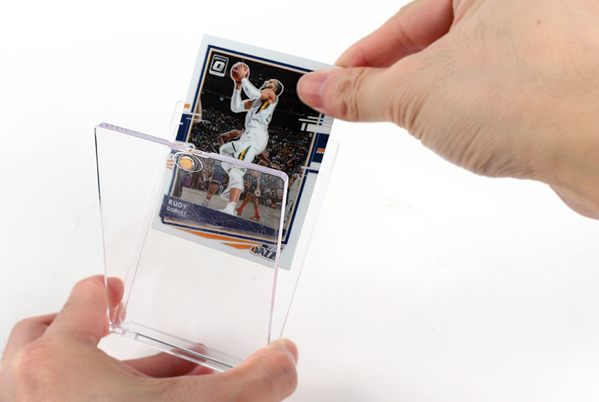 High Quality 75pt One Touch Magnetic Card Holder Uv Protection Toploader Case Acrylic Baseball Basketball Trading Card Sleeves