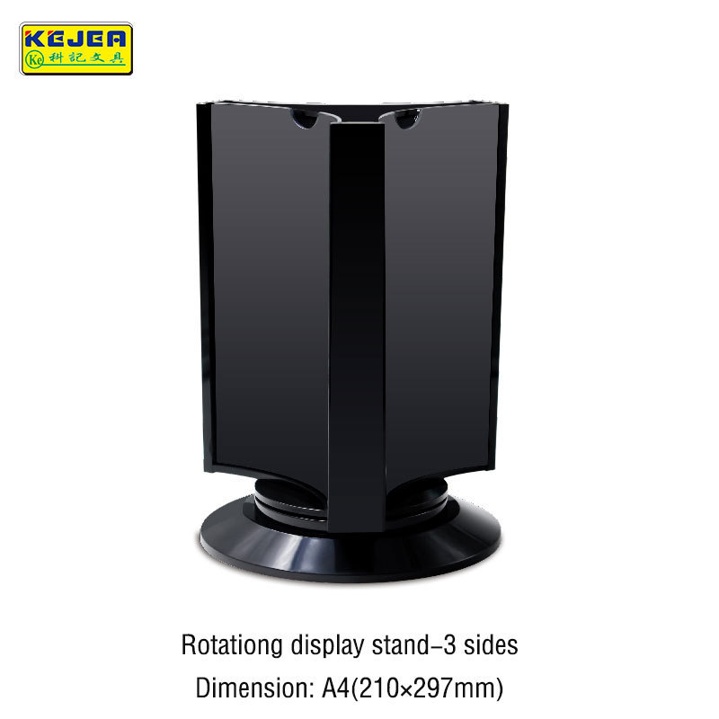 In Stock Bar Flip Menu Stand With Desktop Menu Holder Custom Restaurant Rotating Display Stand