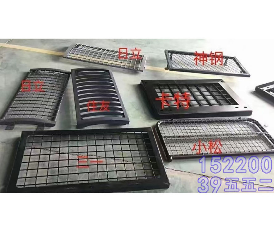 Excavator cab glass protective net/door/for Caterpillar 320D 323D 324D 329D 336D 349D 345D