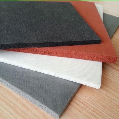 silicone foam sponge rubber sheet for heat transfer machine