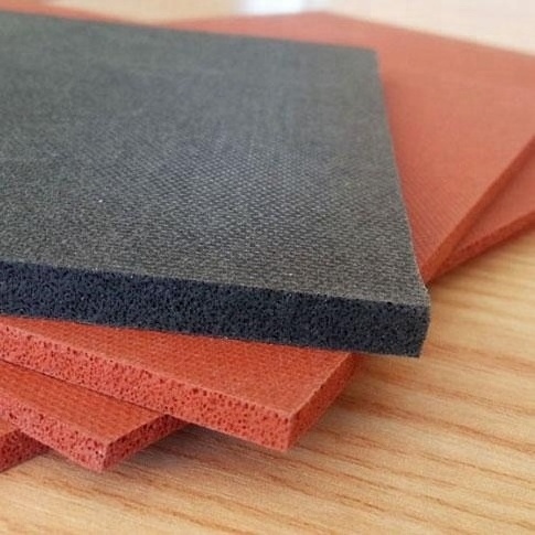 silicone foam sponge rubber sheet for heat transfer machine