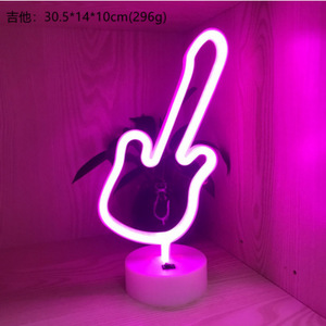 Hot Sale USB Powered Light Led Neon Signs Decor with On/Off Switch Aesthetic Hanging  Planet Neon Sign with bases