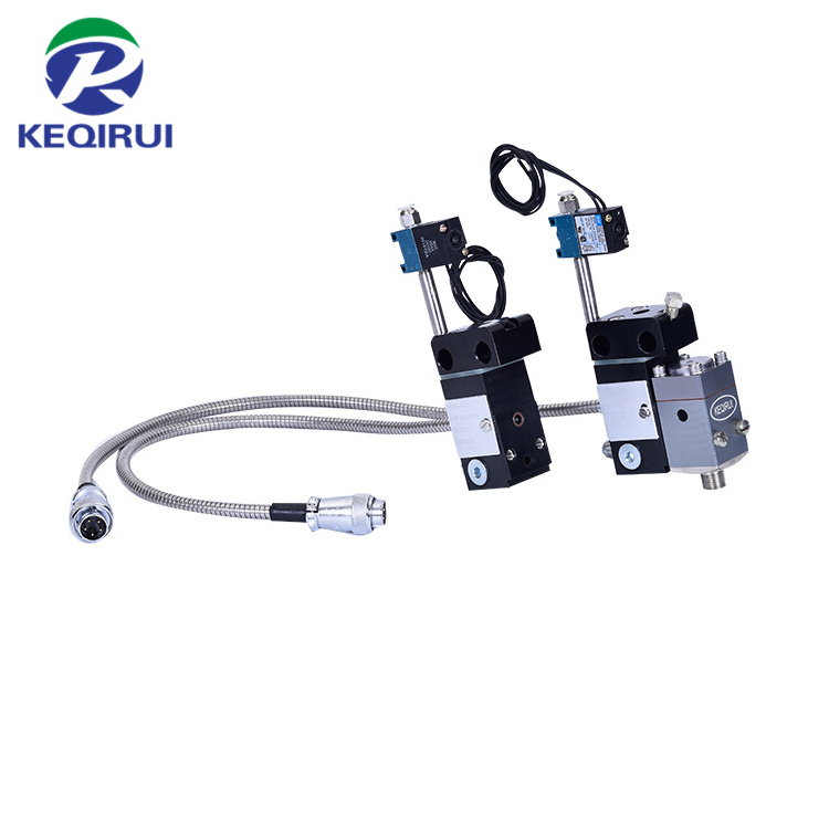 Professional high quality large flow hot melt dot glue gun for packaging