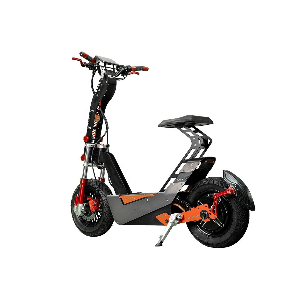 Us Eu Stock 16 Inch 60v 72v 8000w 10000w Off-road Electric Scooter With Acrylic Led Panel Large Electric Scooter