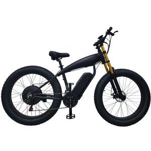 New Hot Selling Battery Cycle Adult Fast Electric Bike 26 Inch With Pedal Two Wheel Fat Tire Ebike For Sale