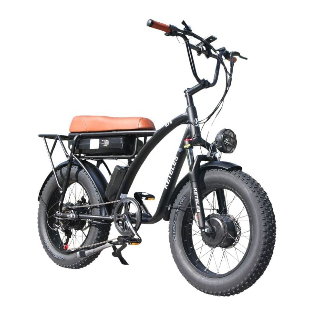 Eu Us Stock 2000w Motor City Vintage Retro Bike Bicycles Free Shipping 20 Inch Fat Tire Electric Bike