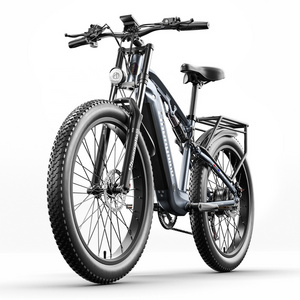 Popular 26"*3.0 Fat Tire Ebike 500w High Speed 42km/h Bicycle For Men Electric Chopper Bike Electric Bicycle E Bike 26inch