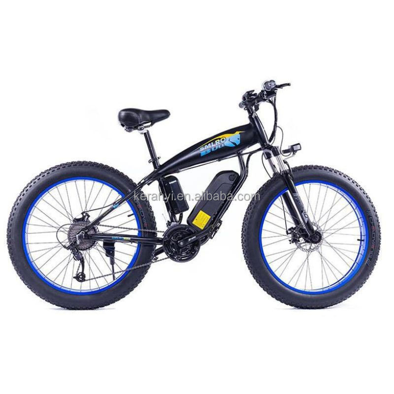 New Hot Selling Battery Cycle Adult Fast Electric Bike 26 Inch With Pedal Two Wheel Fat Tire Ebike For Sale