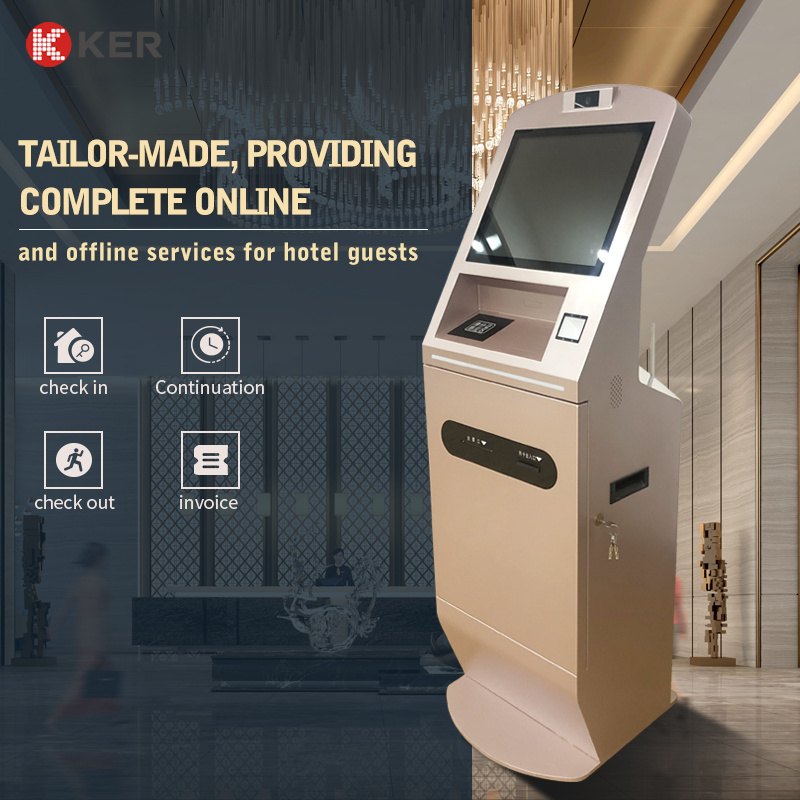 Key Duplicates Machines Hotel Terminal Multifunction Self Service Kiosk