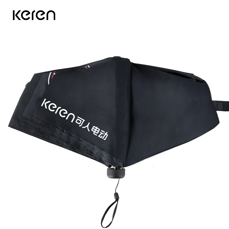 Stardust Keren customized logo motorcycle small folding umbrella for scooter moped