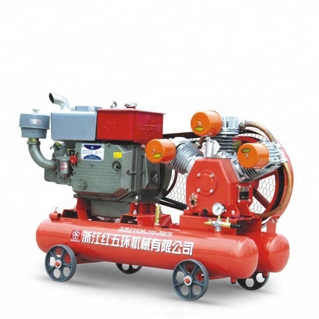 cheaper price diesel portable piston mining air compressor W3.0/5