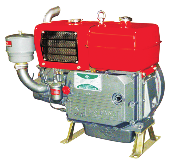 Small Horizontal Single Cylinder Diesel Engine Four Stroke 12hp Diesel Engine for sale