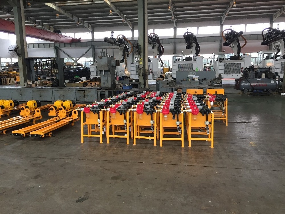 High quality hard rock tripod drilling rig 15m 20m 30m 60m small DTH electric drilling rig for sale