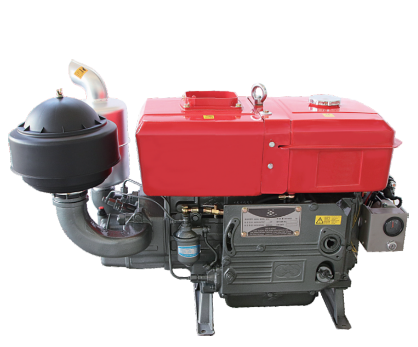 China manufacturer 20hp single cylinder four stroke diesel engine for compressor