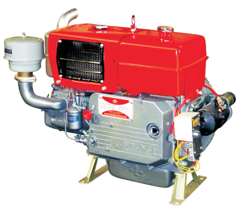 China manufacturer 20hp single cylinder four stroke diesel engine for compressor