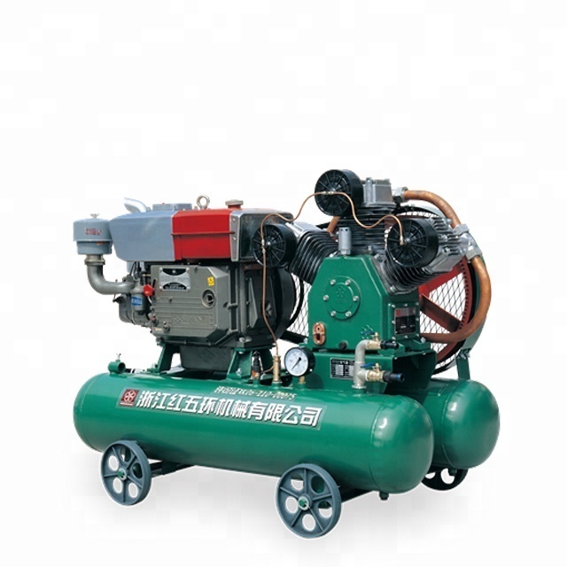 cheaper price diesel portable piston mining air compressor W3.0/5