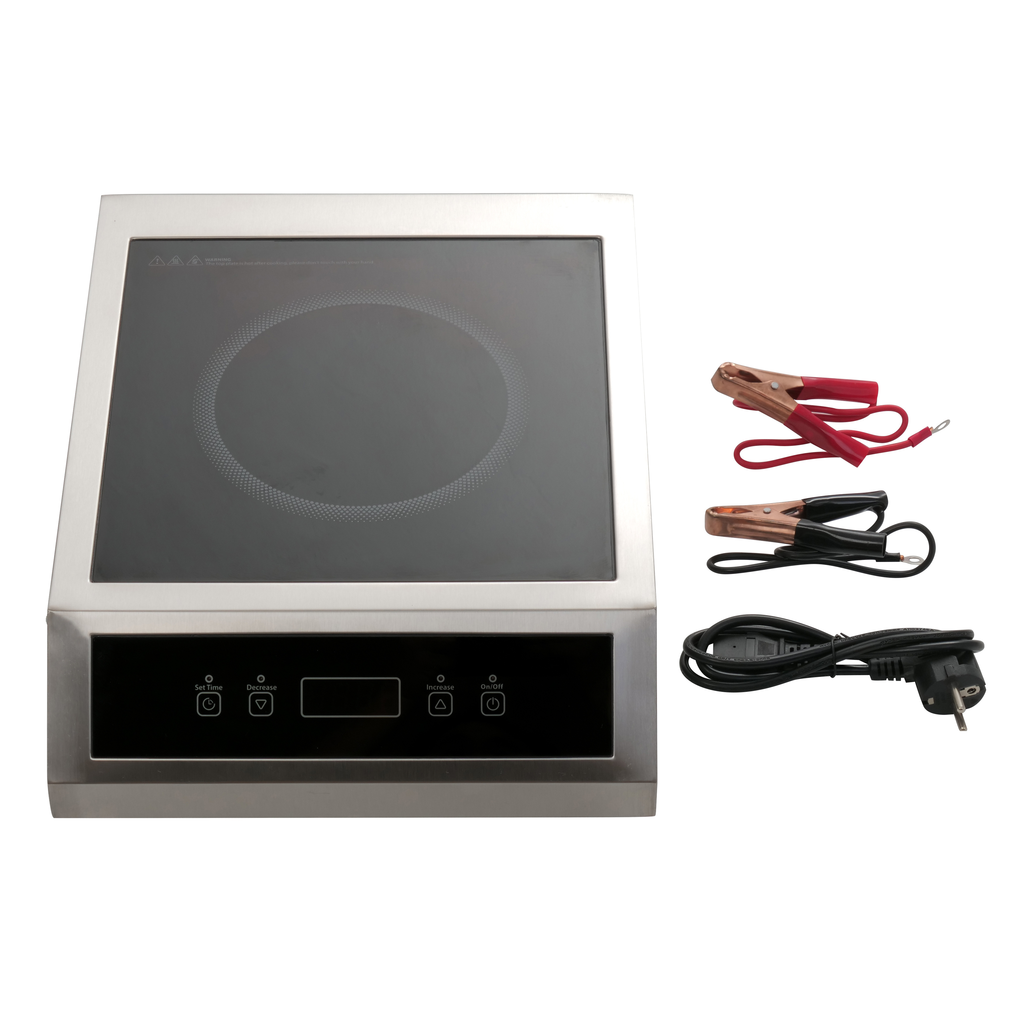 12v battery powered 24v 48v dc solar power induction cooker 2000w sensor touch induction cooker