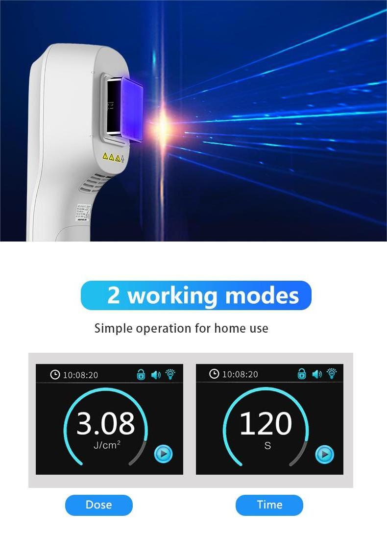 Vitiligo Instrument For Home use Kernel KN-5000K 308 LED UVB Phototherapy Device For Psoriasis Vitiligo Pityriasis treatment