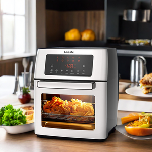 Hot Sale 120V Stainless Steel Air Fryer Oven Ready to Ship Exquisite Square Friggitrice ad aria for Lifestyle